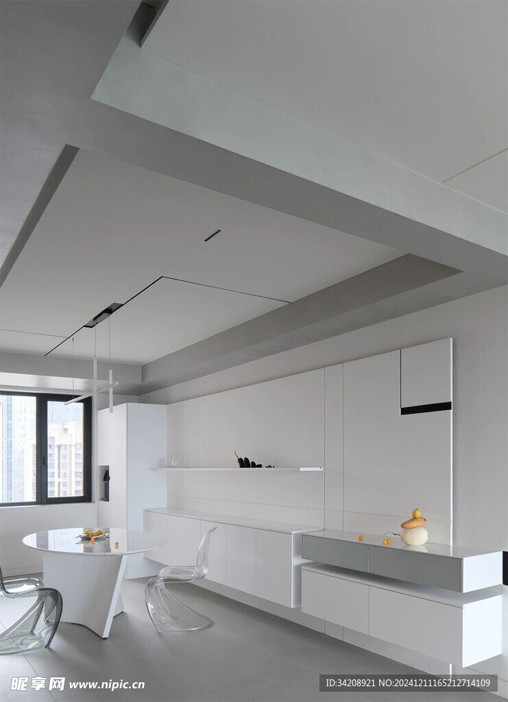 室内设计全屋定制悬挑高级感设计