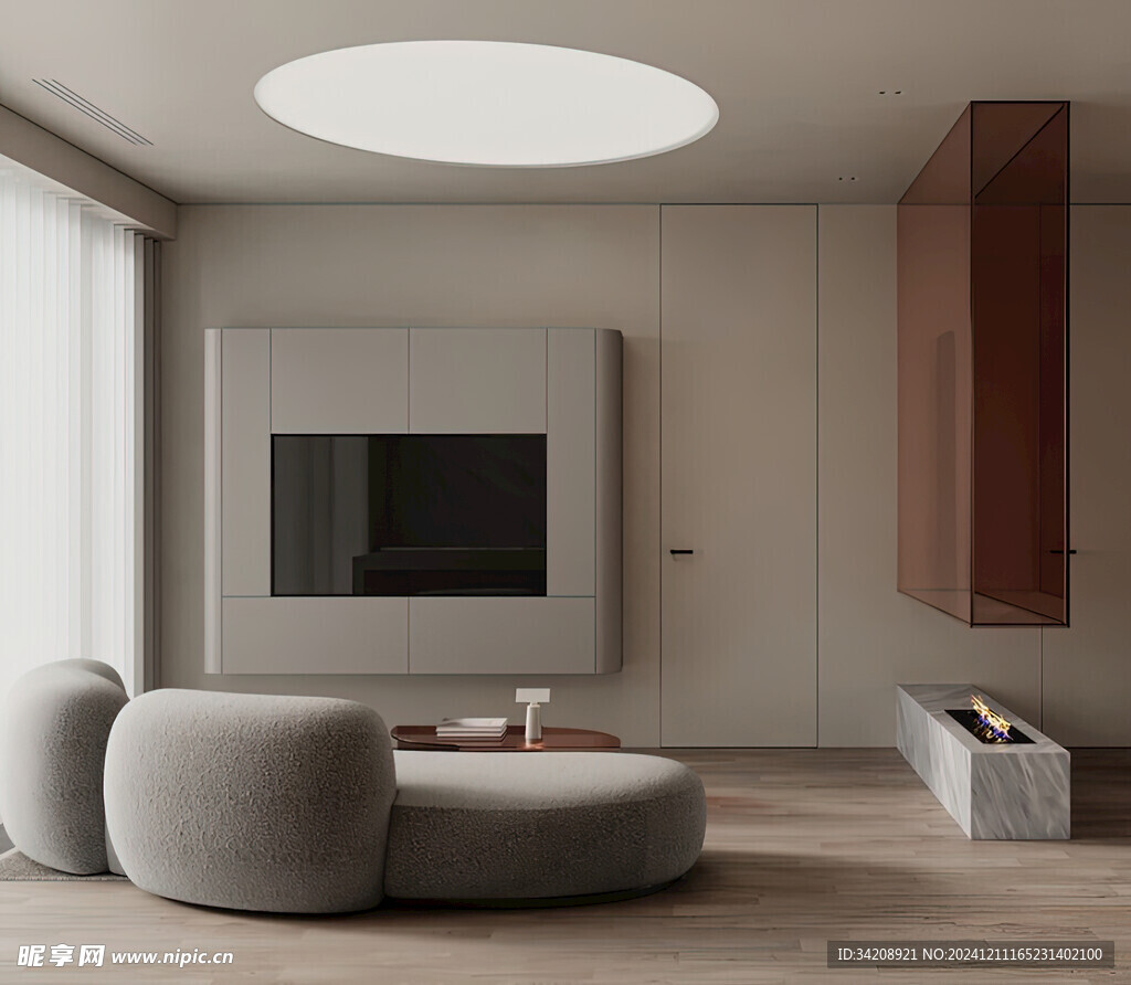 室内设计全屋定制悬挑高级感设计