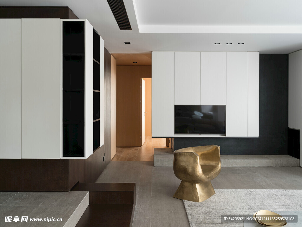 室内设计全屋定制悬挑高级感设计