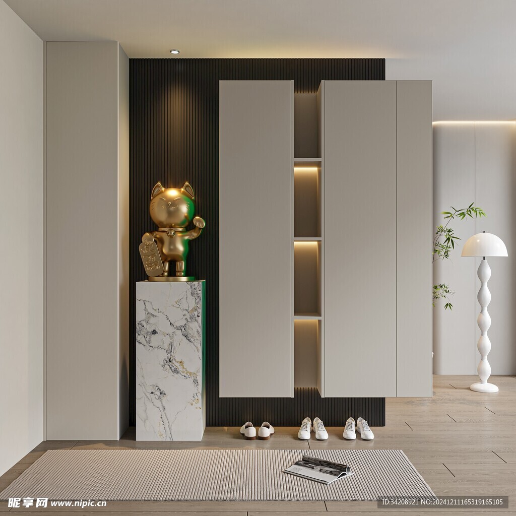 室内设计全屋定制悬挑高级感设计