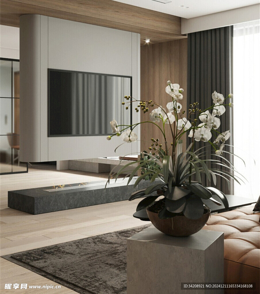 室内设计全屋定制悬挑高级感设计