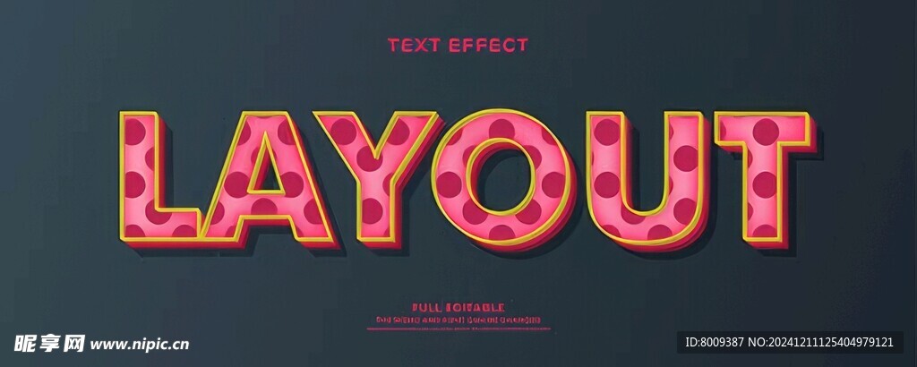 波点字EPS字体样机