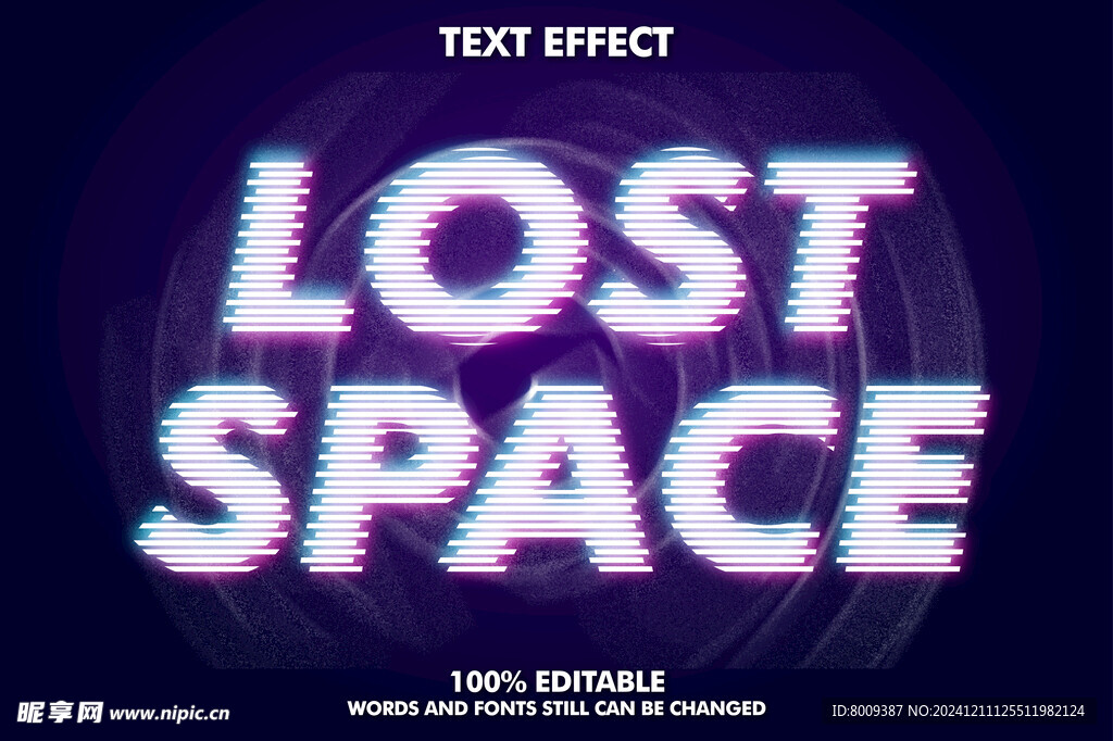 故障电磁波EPS字体样机