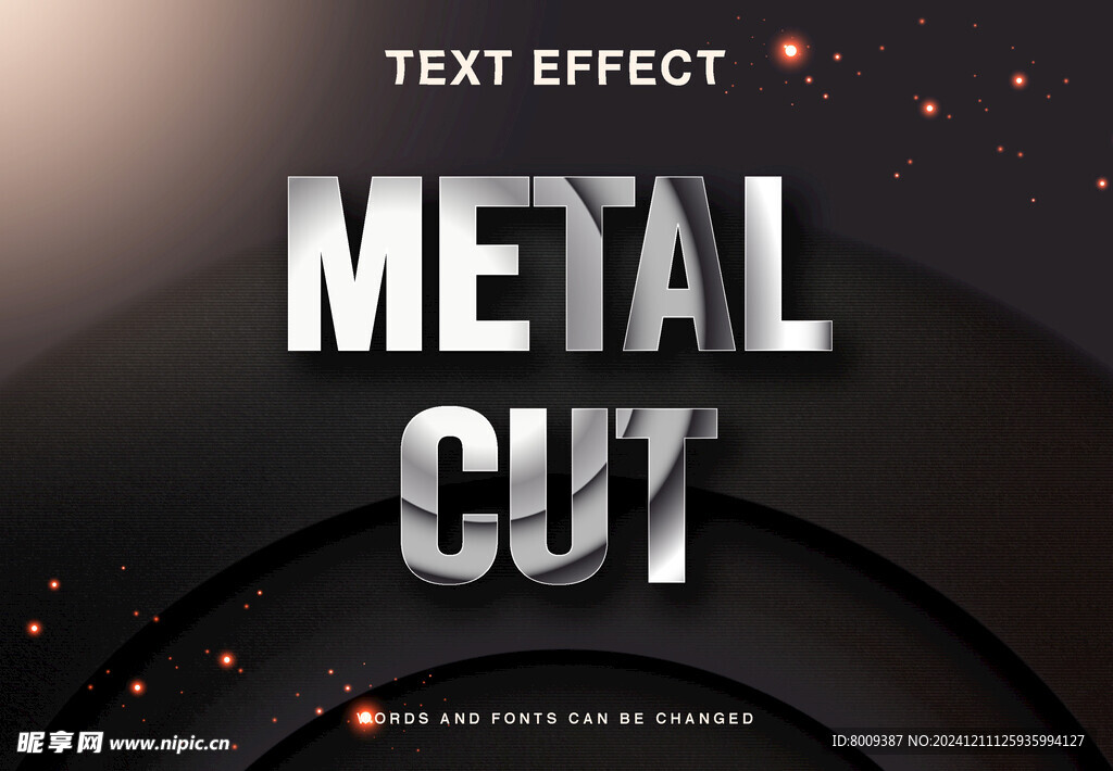 3D立体艺术字效果