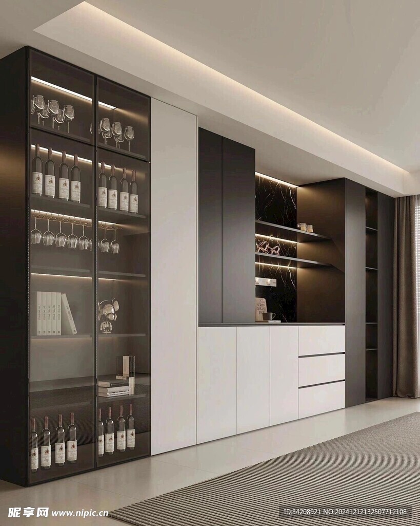 室内设计全屋定制穿插高级感装修