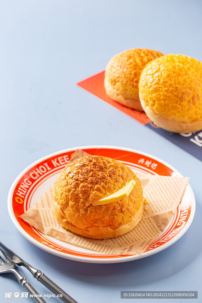 菠萝油