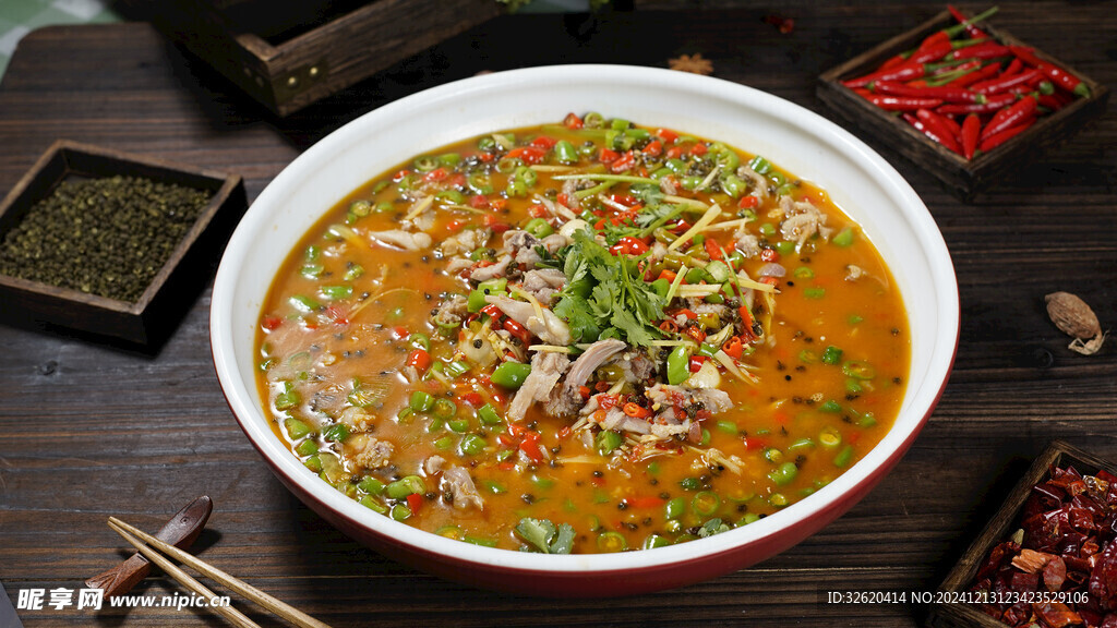 香辣鸡杂