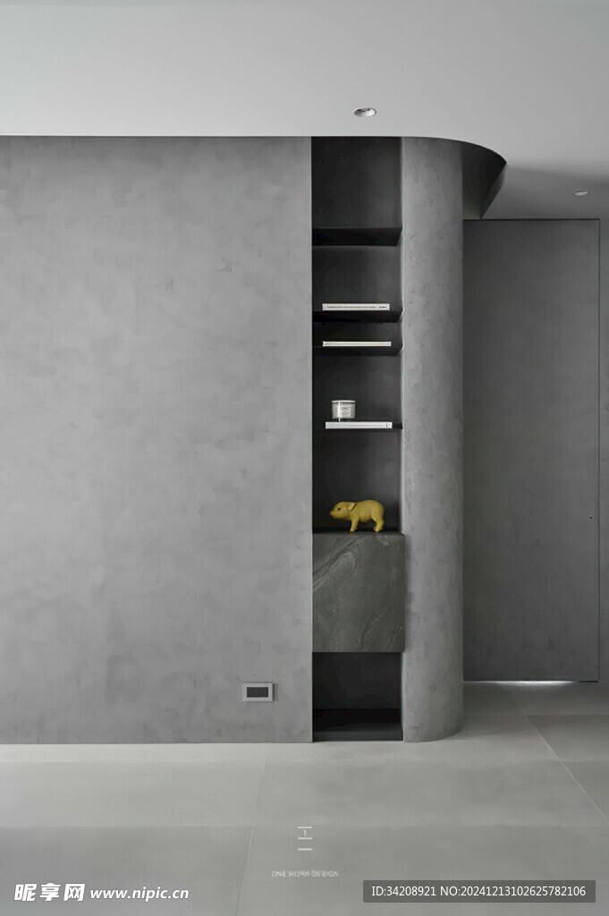 夹吊设计高级感装修木制品定制柜