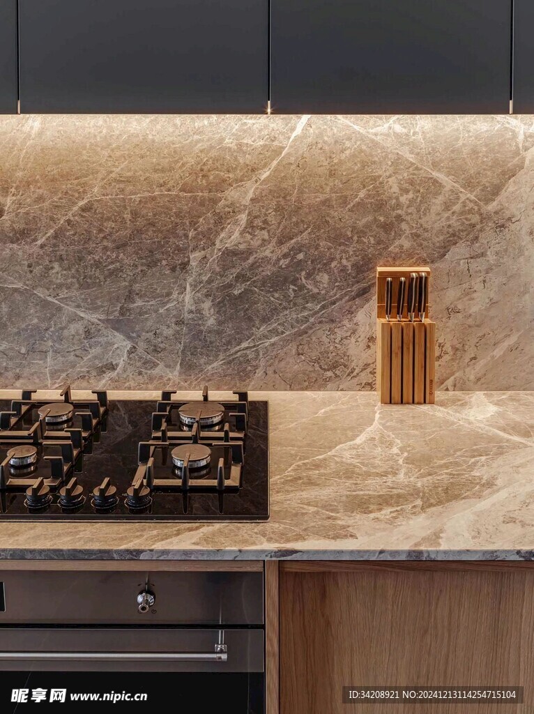 骨骼线胡桃木复古中式风格柜子门