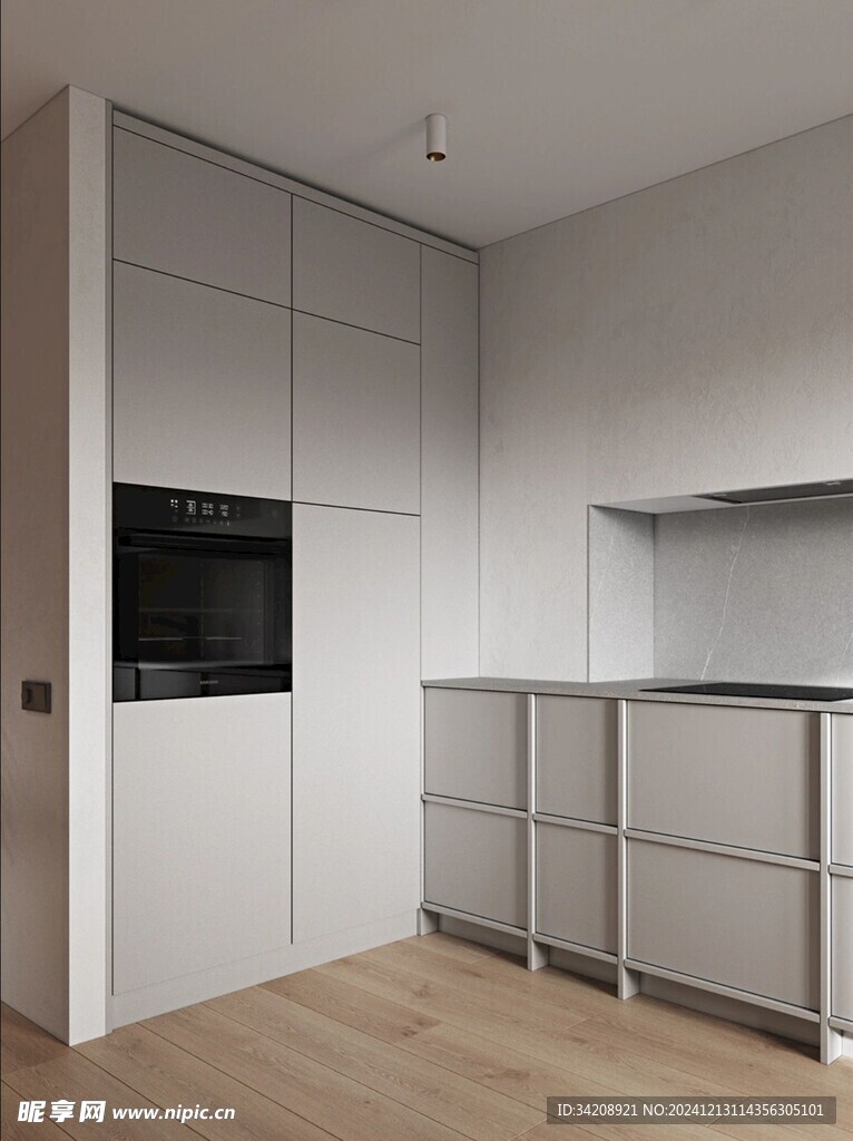 骨骼线胡桃木复古中式风格柜子门