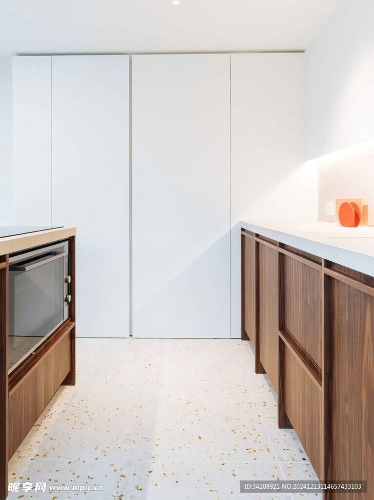 骨骼线胡桃木复古中式风格柜子门