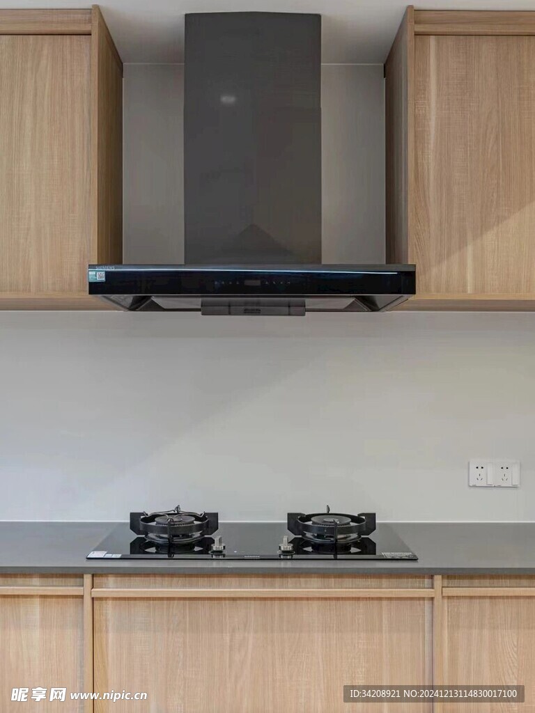 骨骼线胡桃木复古中式风格柜子门