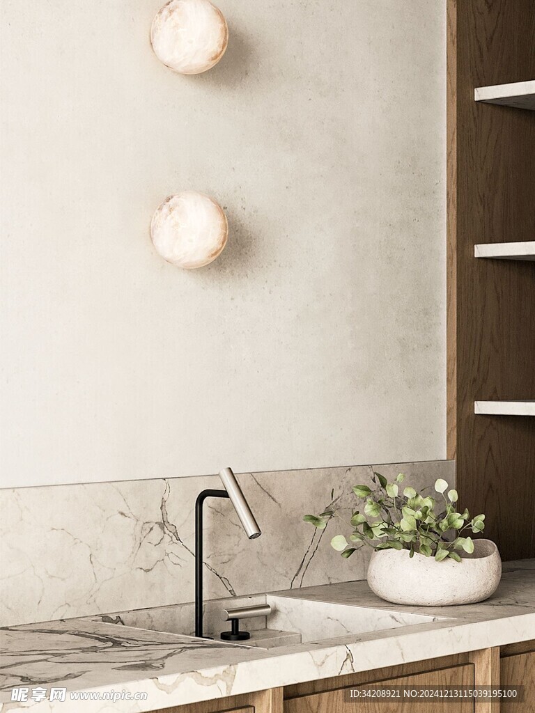 骨骼线胡桃木复古中式风格柜子门