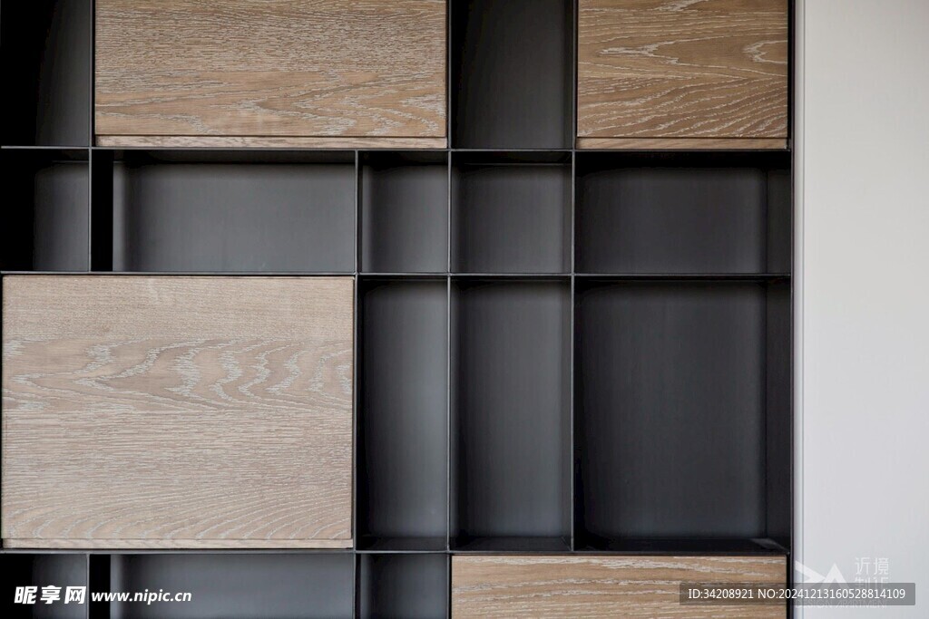 全屋定制高定木作品细节家装设计