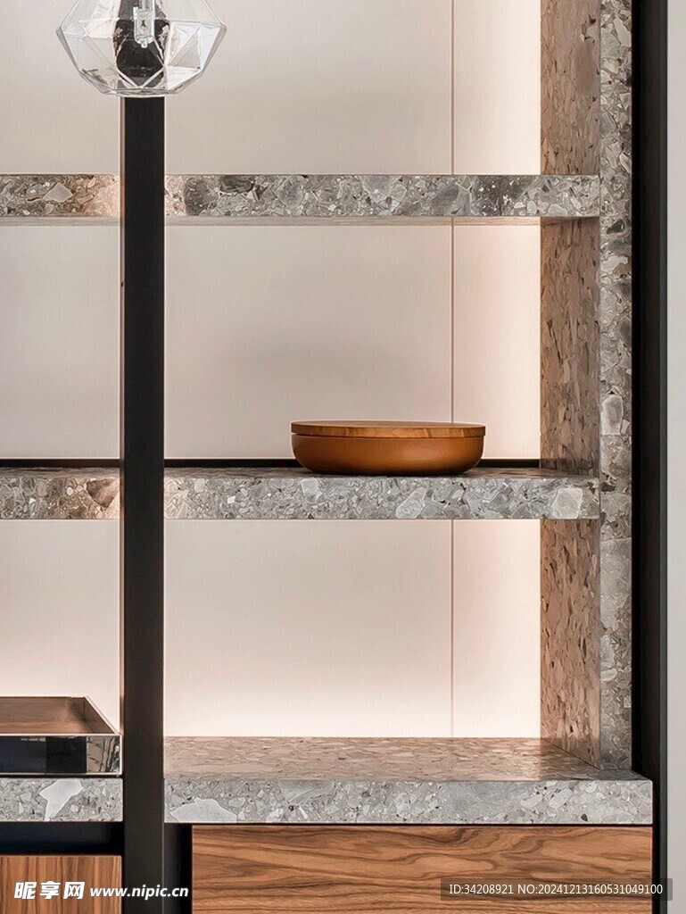 全屋定制高定木作品细节家装设计