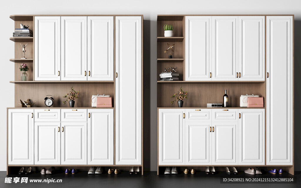 入户大门鞋柜衣柜家玄关装修定制