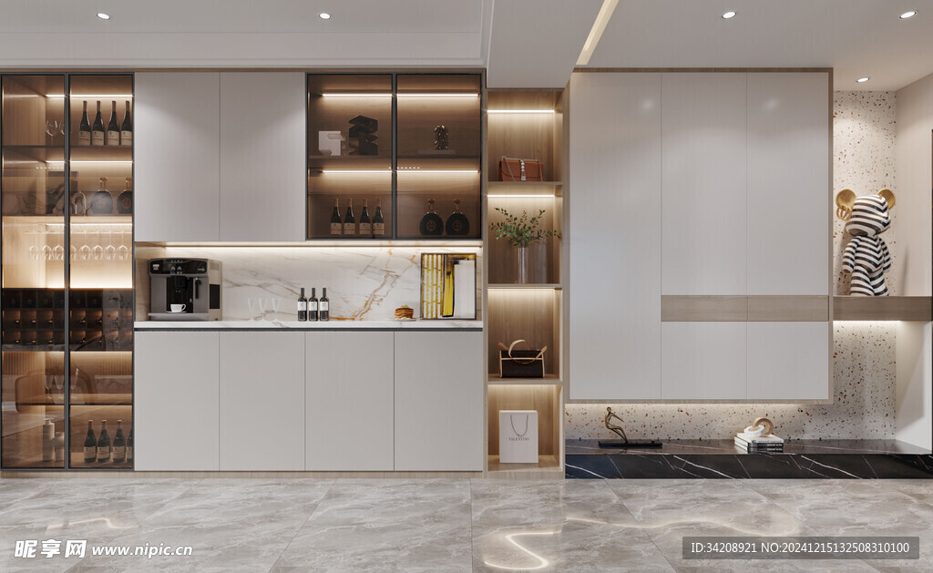 入户大门鞋柜衣柜家玄关装修定制