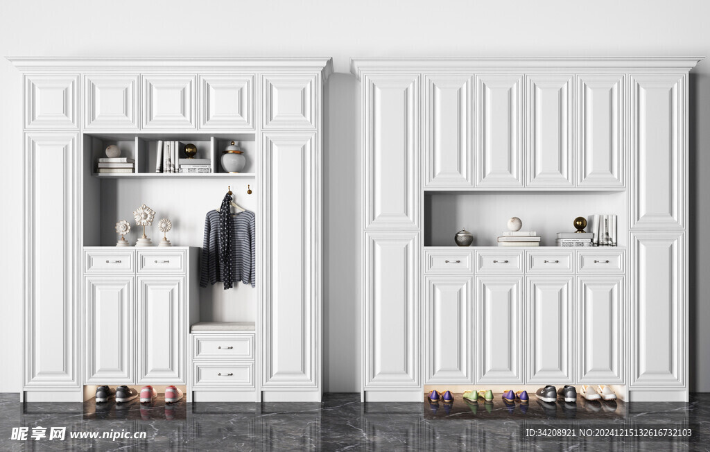 入户大门鞋柜衣柜家玄关装修定制