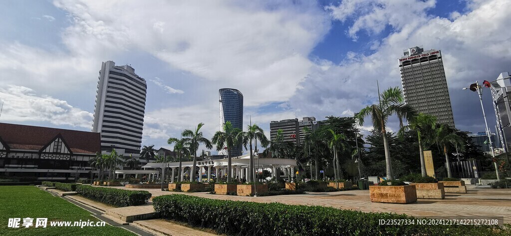 吉隆坡街景建筑