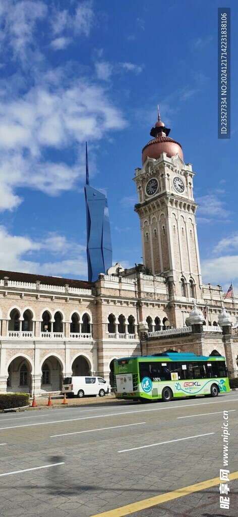 吉隆坡街景建筑 