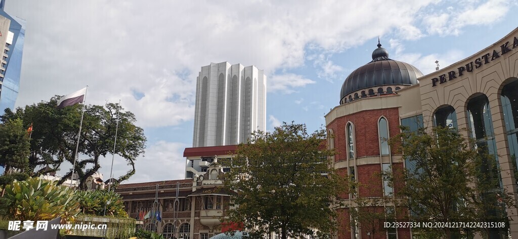 吉隆坡街景建筑