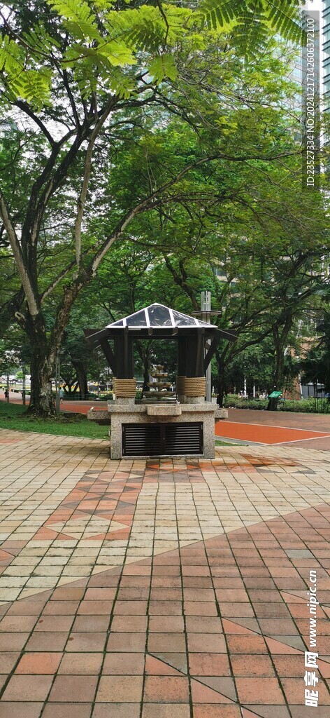  吉隆坡城中城公园一角