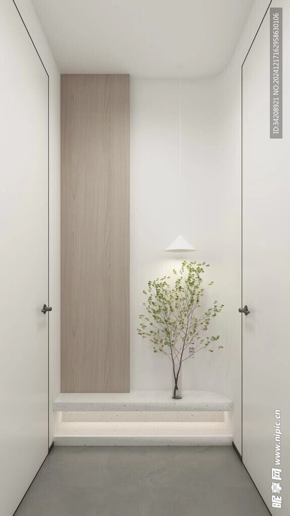 鞋柜玄关入户大门高级感全屋定制