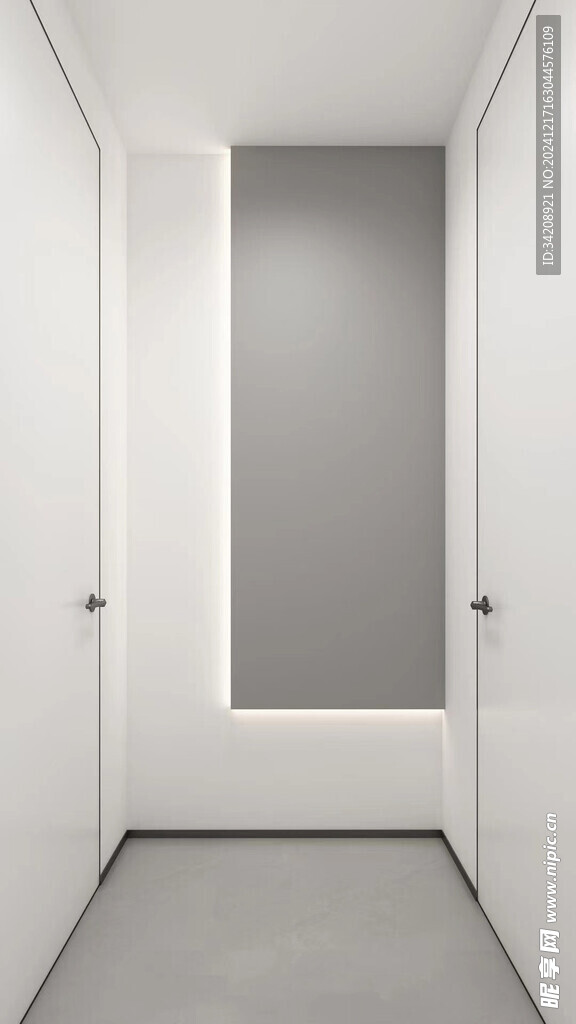 鞋柜玄关入户大门高级感全屋定制