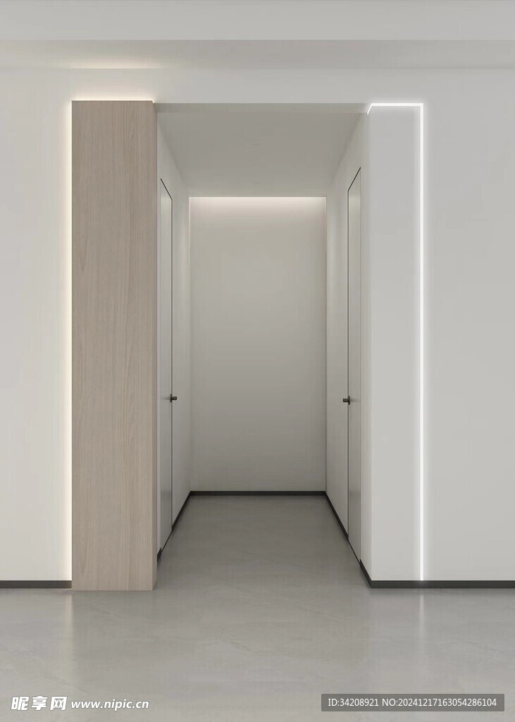 鞋柜玄关入户大门高级感全屋定制