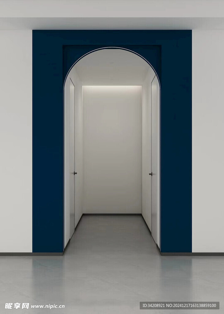 鞋柜玄关入户大门高级感全屋定制