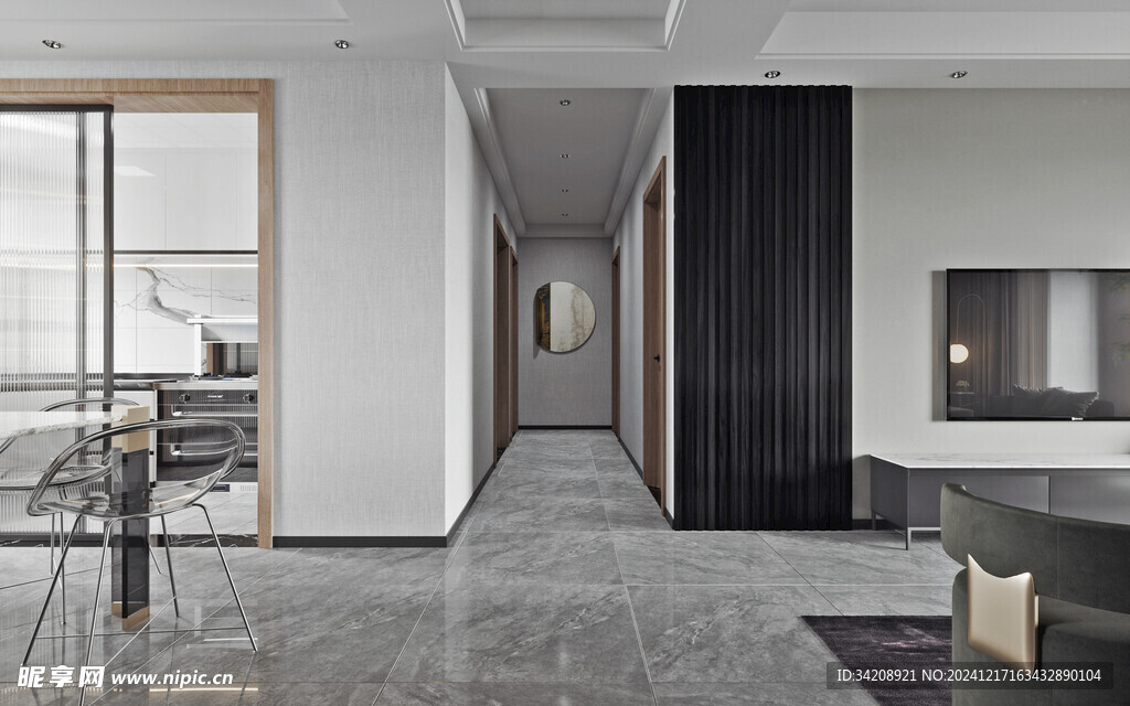 鞋柜玄关入户大门全屋定制家装饰