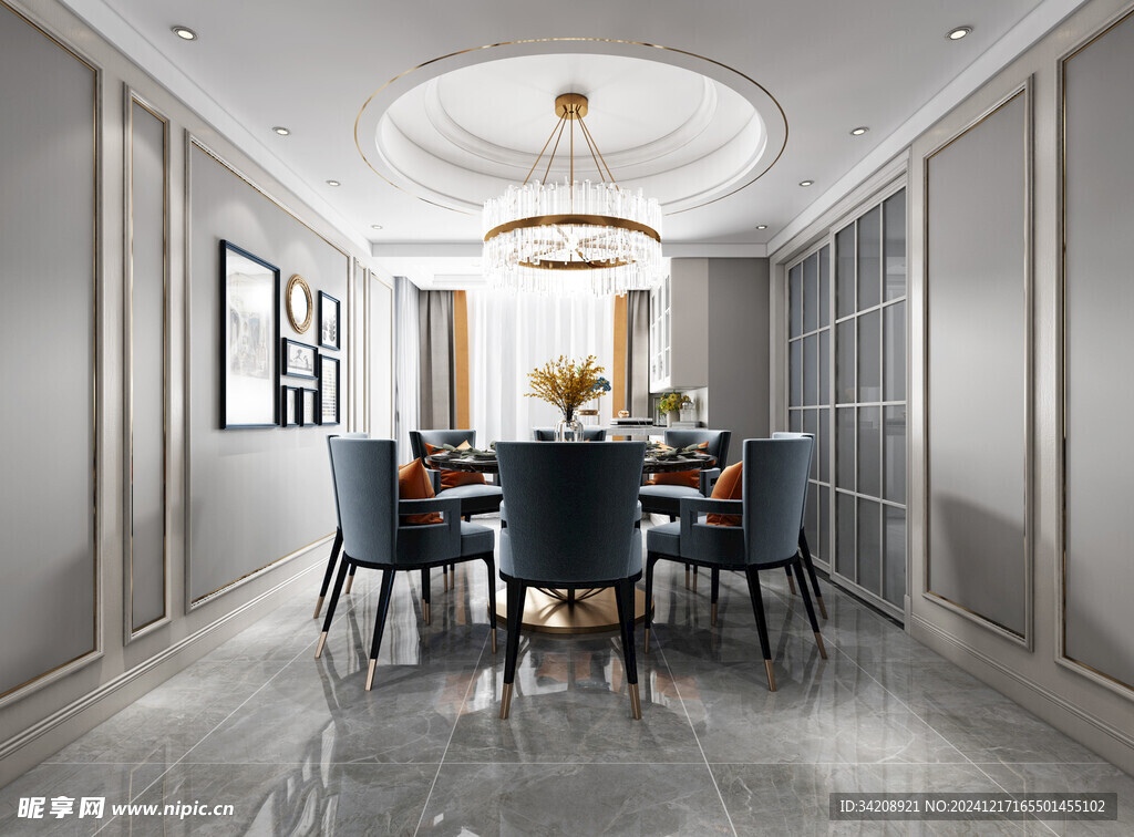 客厅美式简约风格大豪宅装修饰品