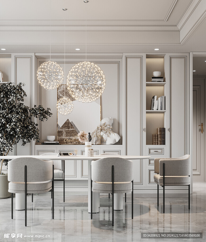 客厅美式简约风格大豪宅装修饰品