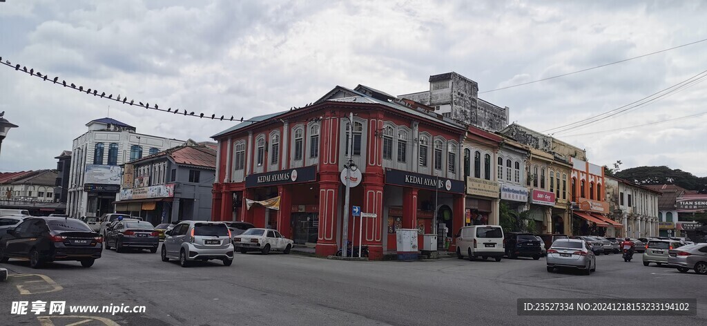 马来西亚怡保街景