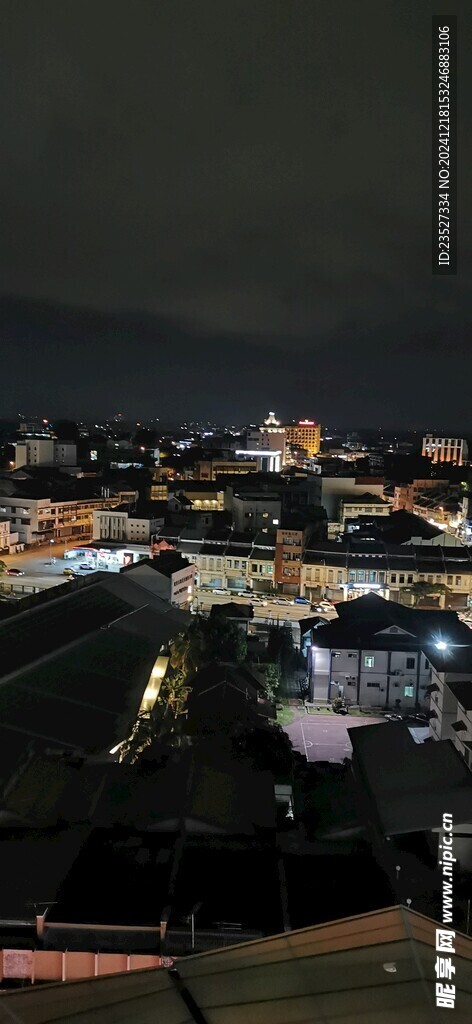 马来西亚怡保夜景 