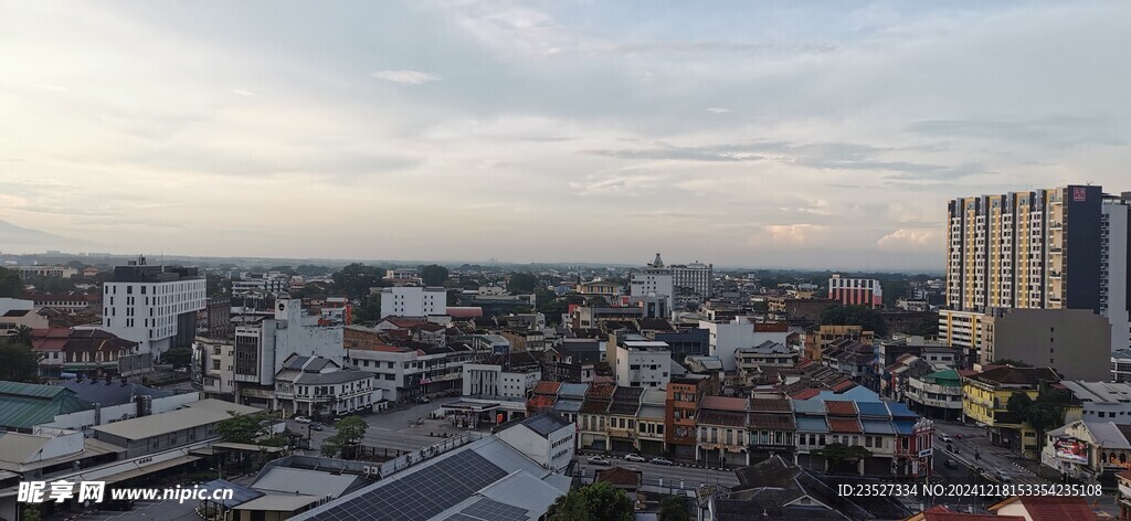 马来西亚怡保远眺风光