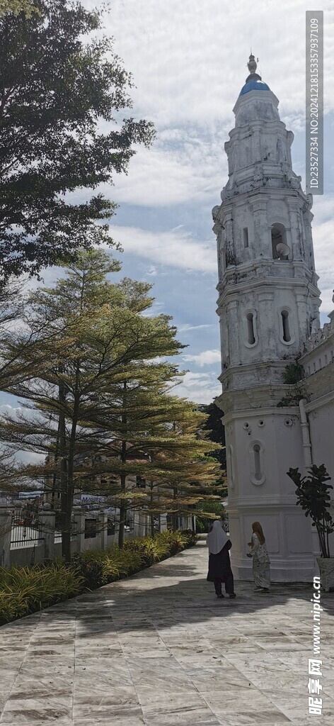 马来西亚怡保街景建筑