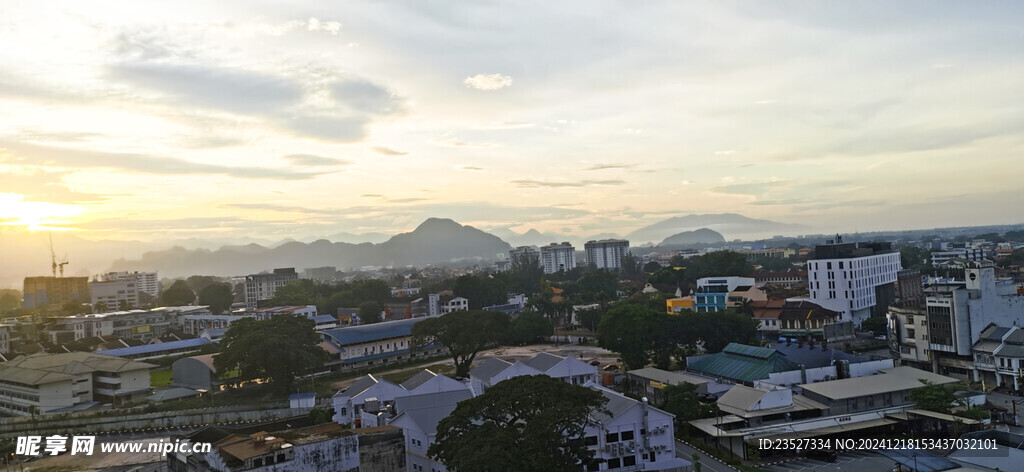 马来西亚怡保的早晨