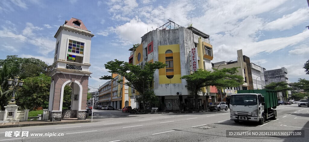 马来西亚怡保街景