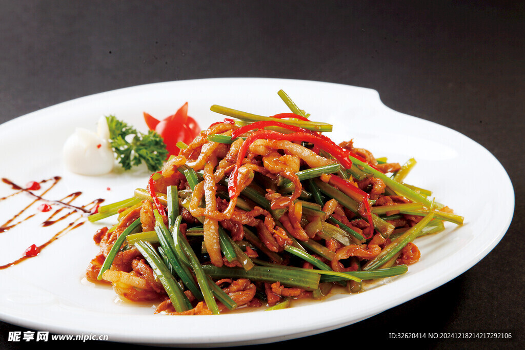 芹菜肉丝