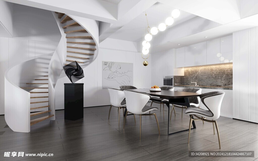 现代简约高级感新中式复古风客厅