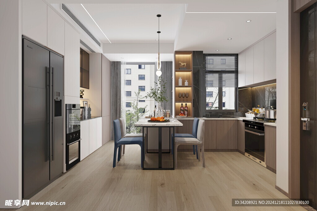 现代简约高级感新中式复古风客厅