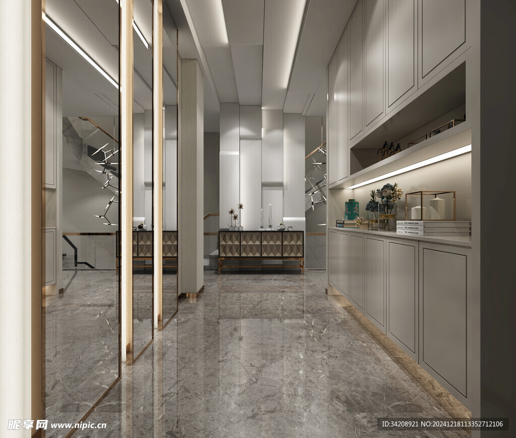 现代简约高级感新中式复古风客厅