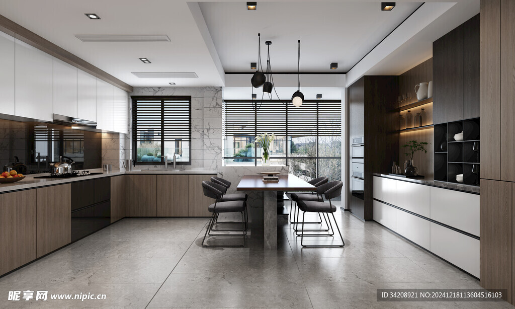 现代简约高级感新中式复古风客厅