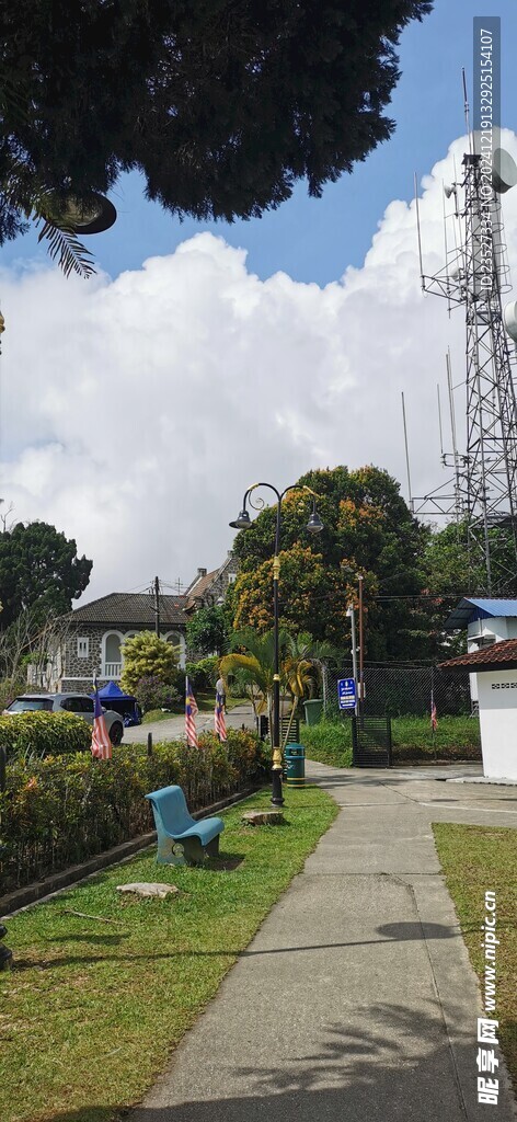 马来西亚槟城街景