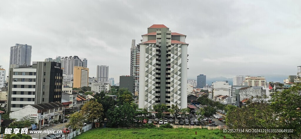 马来西亚槟城街景