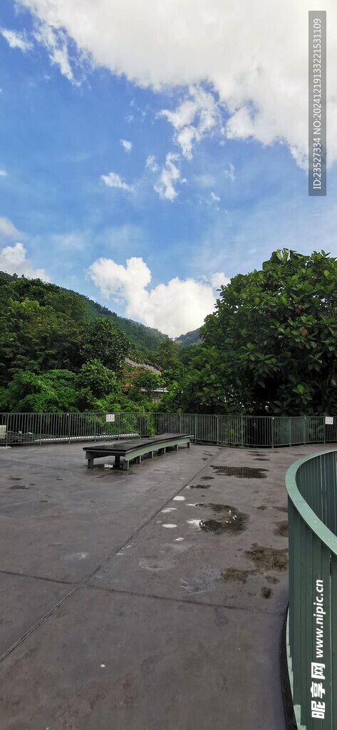 马来西亚槟城升旗山天空