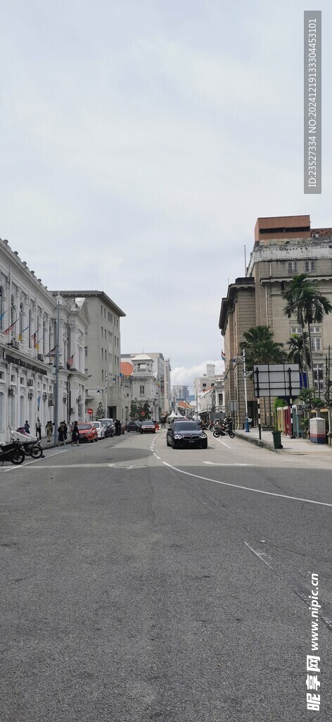 马来西亚槟城街景