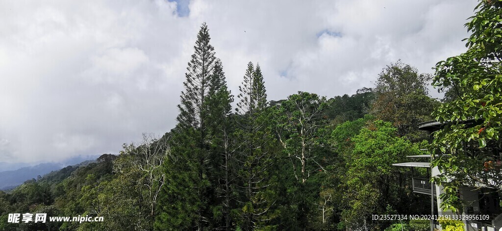马来西亚槟城升旗山风光