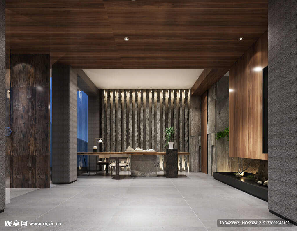 现代简约高级感新中式复古风客厅